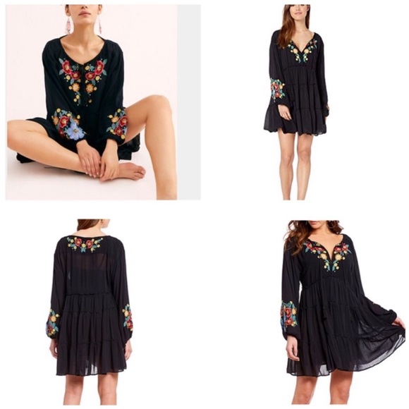 NWT Free people / Spell On Your Embroidered Dress - Picture 4 of 10